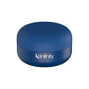 Infinity by Harman Fuze Pint Deep Bass Dual EQ Bluetooth 5.0 Wireless Portable Speaker (Mystic Blue)