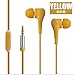 Produktbild Kopf-Handys Buds Kopfhörer 3,5 mm W/Mikrofon. Freisprecheinrichtung Call kompatibel mit Huawei Honor 5 C Huawei y3ii Huawei y5ii Huawei P9 Lite Huawei P9 Plus Huawei P9 Huawei Honor Holly 2 Plus Huawei MediaPad M2 10.0 Huawei genießen 5S Huawei Mate 8 Huawei G7 Plus Huawei Honor 5 x Huawei P6 Pro Huawei Nexus 6P Huawei Mate S Huawei Honor 7i Huawei P6 kompatibel Kopfhörer, Gelb 3,5 mm In-Ear-Stereo-Ohrhörer w/Mikrofon. Freisprecheinrichtung Call