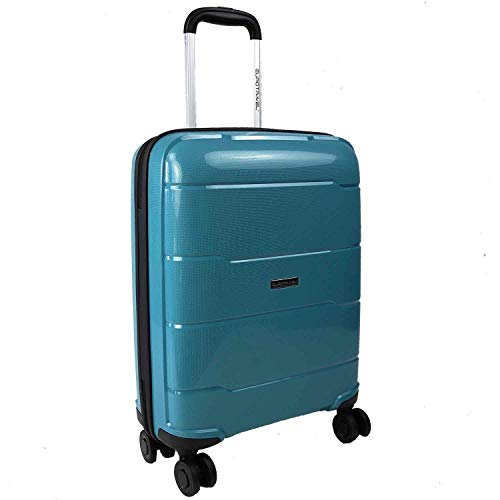 Preisvergleich Produktbild Eurotravel 4 Rollen Koffer 55cm Köln blau