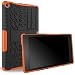 Produktbild Ouneed® Hülle für Kindle Fire HD 8 , Gummistoßfeste hybride harte Fall-Abdeckung Hülle für das neue Fire HD 8 (6. Generation - 2016) (8 Zoll, Orange)