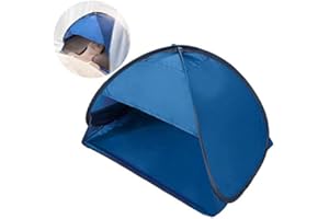 HAXIQIWAY Headrest Tent, Foldable Sunshade Canopy,Face Shade Protection Tent, for Summer Beach Hiking Camping,With Mobile Phone Holder
