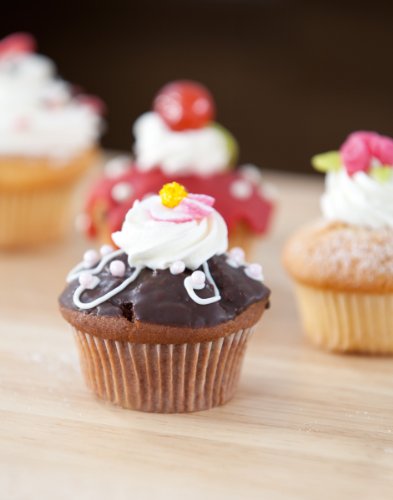 KAISER Patisserie 150 Papier-Backförmchen 7 cm farbig sortiert - 2