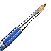 Sanwood Carve Marble Nylon UV Gel Acrylic Nail Art Tips Pen Painting Drawing Brush (Dark Blue 10#)