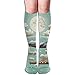 Produktbild tianjianzulinyouxiangongsi Shark On The Cloud Design Elastic Blend Long Socks Compression Knee High Socks (50cm) for Sports