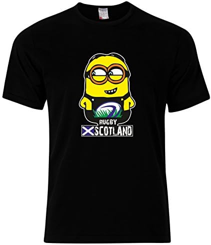 Écosse Scotland Rugby Union Fan Funny Mascot Scottish Scots Rugger Mens T Shirt