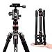 Produktbild BONFOTO B690A Reisestativ 136cm/53.5" Tragbare Leichtgewichtiges Alluminum Kamera-Stativ Tragbare mit 360° Kugelkopf und Tragetasche für Canon/Nikon/Olympus/Pentax DSLR-/Bridge- und allen Kameras