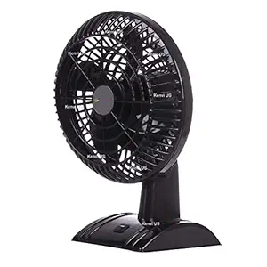 Kenvi US || Mini Table Fan || Best Performance || 1 Year Warranty || High Speed || 100 % Copper Motor || HSLV Technology || Black Sweety || CF5556