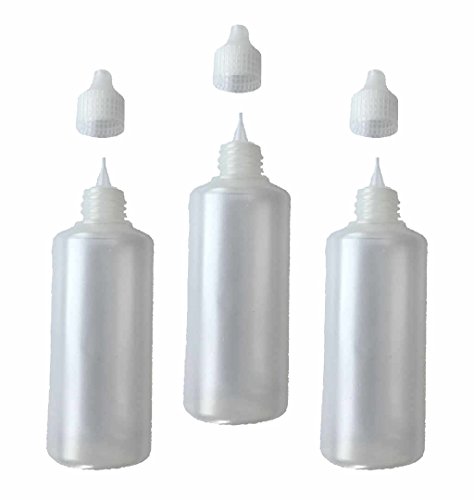 Leerflaschen (Mischflaschen) Set aus PE in 3 x 100ml für Liquid