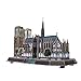 Produktbild IIWOJ Notre Dame de Paris Architektur Modell 3D Puzzles Modelle Puzzle DIY Modell Puzzle Montage Spielzeug mit LED-Beleuchtung