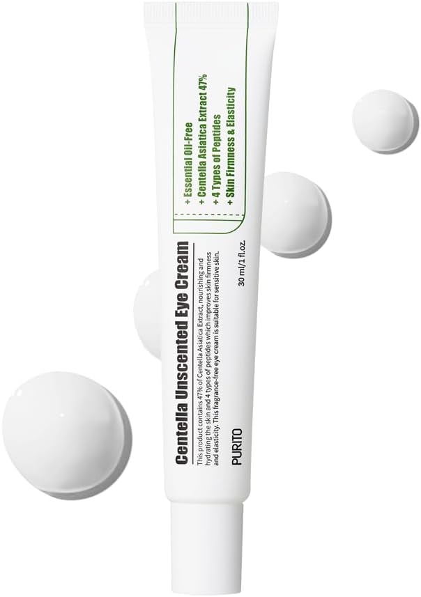 Purito Wonder Releaf Centella Eye Cream Unscented | Yatıştırıcı Şişlik Azaltıcı Hassas Cilt Kokusuz Göz Kremi 30 ml