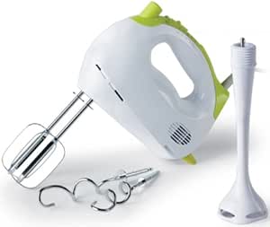 Amazon.de: Mixer (Handrührgerät mit Knethaken und Pürierstab, schickes