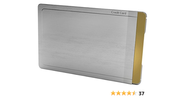 Cardtresor Note Kartenschutzhulle Mit Randbeschriftung Kreditkarte Rfid Nfc Schutz Amazon De Burobedarf Schreibwaren
