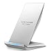Produktbild Fast Wireless Charger, NANAMI Qi Ladegerät für iPhone XS/ XS Max/ XR ,iPhone X / iPhone 8 Plus / iPhone 8, kabelloses Induktive Ladestation Schnellladestation für Samsung Galaxy Note 9 /Note 8 / S9/ S9 plus/ S8/ S8 plus/ S7 / S7 Edge/ S6 Edge Plus / Note 5 und alle Qi Fähige Geräte (Silber)
