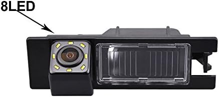 Uni Coba Car HD CCD Rear-View Backup Camera in Number Plate Light 170 ° Wide Angle with Reversing Radar Sensor Parking Aid Standard NTSC, Vehicle Specific Camera Integrated in Number Plate Light for Buick New Lacrosse/Opel (Vauxhall) Astra H Opel/Vauxhall Zafira B/Corsa D/Vectra C/Insignia Haydo M1 MPE Fiat Grande Punto/EPICAL Lova Captiva Cruze Aveo/Vauxhall Signum