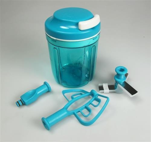 TUPPERWARE Chef Multi-Chef türkis D169 zum Zerkleinern & Aufschlagen Speedy Girl - 3