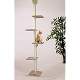 Cat Dream Katzenkratzbaum, Kratzstamm, Kratzturm, Kratzbaum raumhoch, in beige, Höhe: ca. 230-260 cm