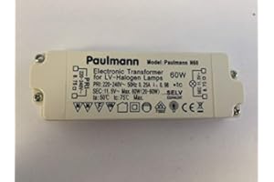 LULIZZIE Halogen transformer NRE-60 60 VA, 60 watt transformer, mini/micro beige