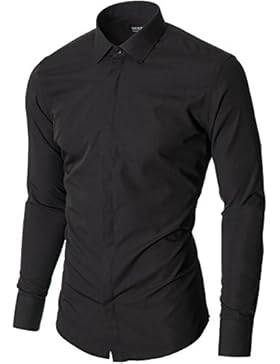 MODERNO Slim Fit Business Herren Hemden (MOD1447LS)