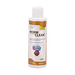SF Worm Clean+ Ultimate and Efficient Dewormer for All Fishes (250 ML)