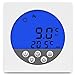 Produktbild MagiDeal Programmierung Thermostat Anzeige Raumtemperatur Heizungsregler C15-blau