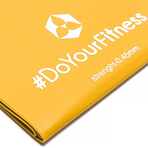 3er-Set Fitnessbänder »Lavana« / Sportband, Trainingsband in den Farben und Stärken gelb 0,35 leicht / grün 0,45 mittel / rot 0,55 kräftig - 8