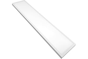 LED ATOMANT Kit Soporte Para Superficie + Panel LED 120x30cm 48W CCT, Con Selector de Color (Blanco Calido, Neutro y Frio), 5000 Lumenes, Driver incluido