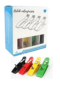 DEBIK | ECG Clamps Electrode adults (Set of 4) - suitable to all types of ECG machines