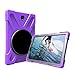 Produktbild Uonlytech PC Tablet Cover, Vollverdeckte Tablet-Abdeckung mit um 360 Grad drehbarem Ständer, Kratzfeste Schutzhülle für 10,5-Zoll-Tablet SM-S4 T830 / T835 (Lila)