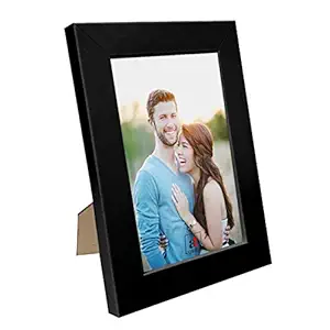 Art Street Synthetic Table Photo Frame for Home Decor - Black