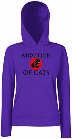 XMASFunnyHoodies Women Printed Funny Hoodies-Mother of Cats Game of Thrones hilarious tshirt
