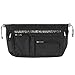 Handbag2Handbag bag organiser in Black with pebbles print lining clear trim and taupe toggles
