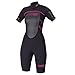 Produktbild Jobe Neoprenanzug Damenanzug Wasseranzug Neopren Anzug Surfanzug Wakeboardanzug Schwimmanzug Damen Progress Shorty F-Flex Schwarz-Pink Gr. M