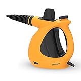 ➤ Einfach & Sicher: Schliessen Sie die gewünschte Düse oder Adaptereinheit an und halten Sie unseren Dampfer Waagerecht bzw. leicht gekippt und Dampfen Sie die Bereiche die Sie reinigen oder desinfizieren möchten. Für zusätzliche mobilität sorgt ein 2m langes Netzkabel, Fassungsvermögen beträgt 250 ml Wasser!