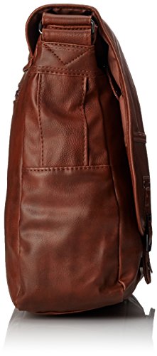 DANIEL RAY Umhängetasche HAVANNA Schultertasche Laptop Tasche Messenger Schultasche Cognac - 3