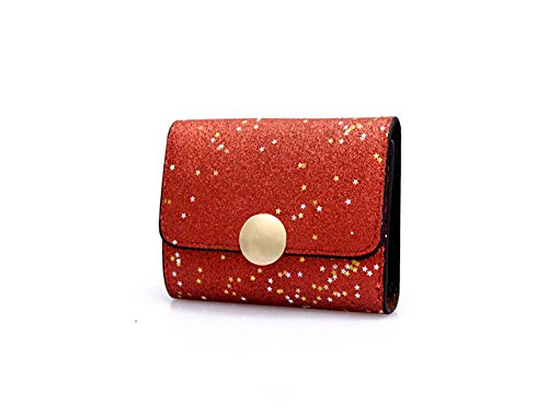 Preisvergleich Produktbild LJYkatins Kurze, Wilde Brieftasche mit kurzen Pailletten