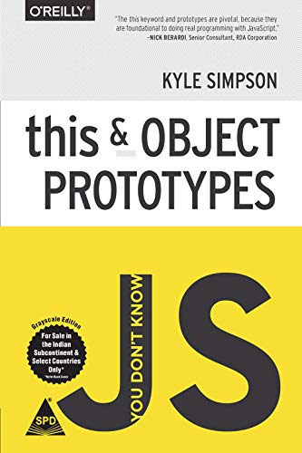 This Object Prototypes You Dont Know JavaScript livre