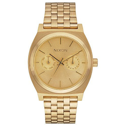 Nixon Damen-Armbanduhr Time Teller Deluxe Analog Quarz Edelstahl beschichtet A922502-00 Nixon Damen-Armbanduhr Time Teller Deluxe Analog Quarz Edelstahl beschichtet A922502-00