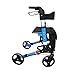 Produktbild DWhui FaltschaltRollator Walker von-4 Wheel Rolling Walker mit Seat & Bag-Mobilitätshilfe für Erwachsene, Senioren, Ältere & Handicap-Aluminum Transport Chair