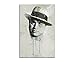 Produktbild Paul Sinus Art Al_Capone_Aqua_90x60cm Wandbild Leinwand, 90 x 50 x 3 cm, mehrfarbig