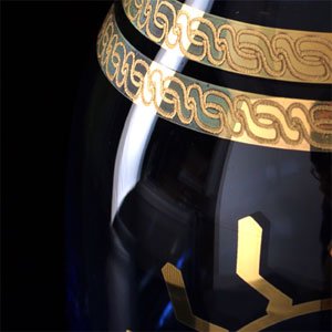 Kaya Bohemian Traditional Shisha Wasserpfeife (Schwarz) - 3