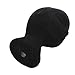 LuckyFine 11' Styrofoam Foam Black Mannequin Head Stand Model Glasses Wig Cap Display