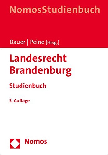 Landesrecht Brandenburg: Studienbuch Landesrecht Brandenburg: Studienbuch
