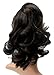 SWEET SHORT CURLY PONY TAIL HAIR EXTENSION, (CLAW GRIP) (03 Coffee Brown)