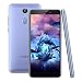 Produktbild CUBOT Nova 2018 4G LTE Smartphone ohne Vertrag, 5.5 18:9 HD+ IPS Display, Android 8.1, Quad-Core MT6739 1.5GHz, 3GB/16GB, Dual Kameras, Dual SIM, Dual 4G Netzwerk, Fingerabdruckerkennung (Blau)