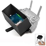 ✔ Sunshade for DJI Drone This hood work for DJI Phantom 4, Mavic Pro, Mavic Air, DJI Spark; Compatible All 3.5 - 6.3 inch Cell Phone Such as iPhone 6s/Plus/6s Plus/7/7 Plus/8 Plus,iPhone X and other smartphone smaller than 6.3 inches