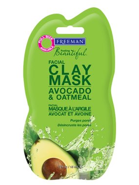 Freeman Facial Clay Mask Avocado & Oatmeal 4x15ml