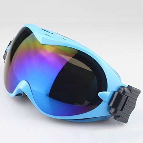 Lylhmj Ski Goggles Ski Goggles Snowboard Glasses Outdoor Sports Snowboard Goggles Anti Fog UV Protection Windproof Double Lens Snowboard Goggles for Motorcycle Bicycle Skiing Skating, blue