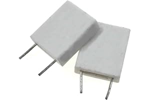 Reland Sun BPR56 5W 0.001 0.1 0.15 0.22 0.25 0.33 0.5 ohm Resistencia de cemento de cerámica no inductiva 0.1R 0.15R 0.22R 0.25R 0.33R 0.5R (0.5 ohm)