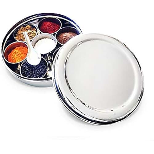 Amazon.co.uk masala dabba with spices Home & Kitchen
