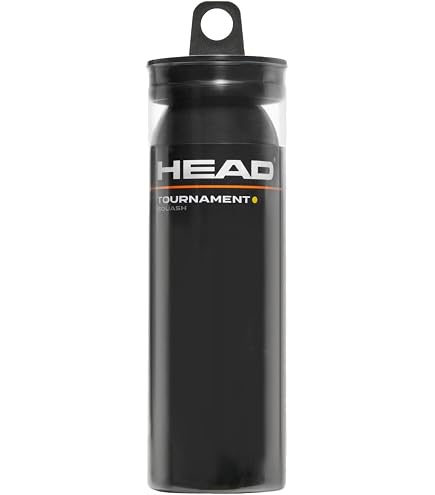 Balles De Squash HEAD Start - Lot - Point Blanc - Rebond Haut - Pour Débutants Et Loisirs - Noir